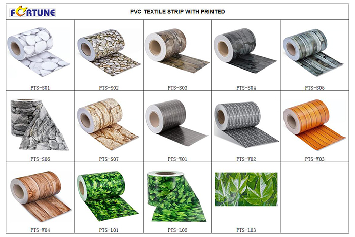 PVC TEXTILE STRIP 2D