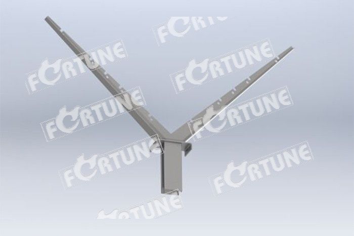 DOUBLE EXTENSION ARM FOR BARB WIRE