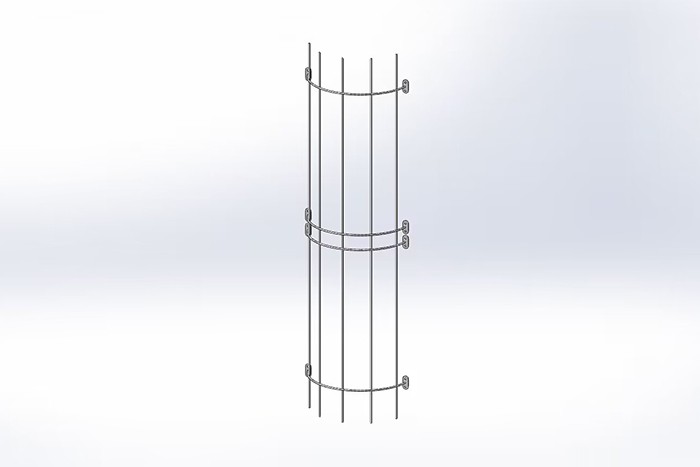 GALVANIZED PLANT TRELLIS